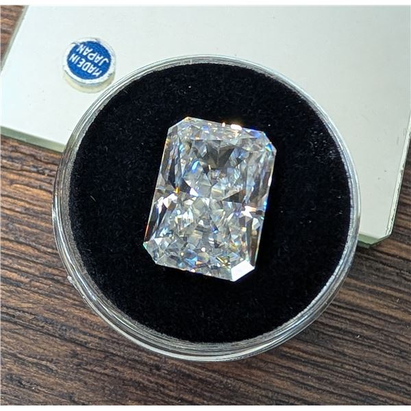 Radiant Cut Moissanite 10.0ct