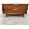 Image 3 : Lowered Mid Century Walnut Tallboy Dresser Approx: 36x18 & 42.25"T