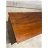 Image 8 : Mid Century Sliding Door Credenza / Sideboard - Approx: 69.75 x 19 & 32"T