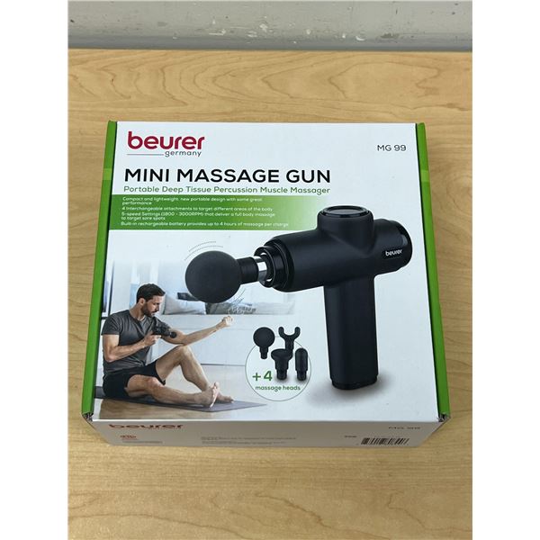 Beurer (Germany) Mini Massage Gun - looks new, see photos