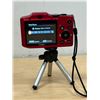 Image 4 : Red Canon HD Power Shot SX160IS Digital Camera With Tripod 16.0 Megapixel 16x optical zoom