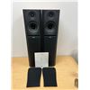 Image 1 : B&W (England) DM305 Floor Speakers - Approx: 12 x 8.5 & 33"T (not tested, see photos)