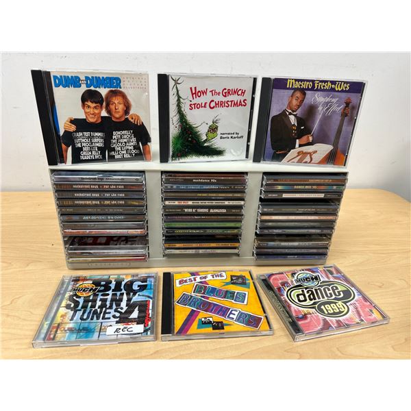 36 CDs - Mostly 90s Dance / Hip Hop and some Soundtrack Stuff - see all photos for details