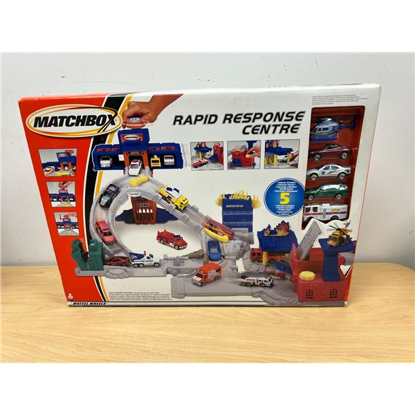 New / Sealed Matchbox Rapid Response Centre play set - see photos
