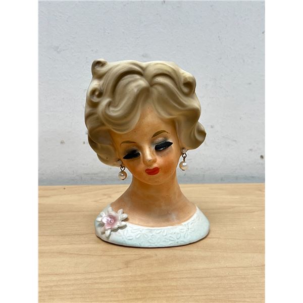 Vintage Parma by AAI Ceramic Head Vase 4.5"