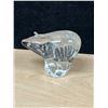 Image 3 : Canadian Artevargas Handmade Art Glass Bear - Approx: 4"W 3.75"T