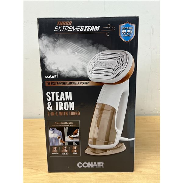 Conair Turbo Extreme Steam & Iron - appears new, see all photos