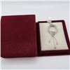 Image 2 : 925 silver pendant on chain in beautiful gift box