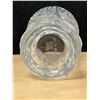 Image 7 : Amazing Large Frosted Glass Embossed Forest / Trees Vase 10.25"T & 7.5"W