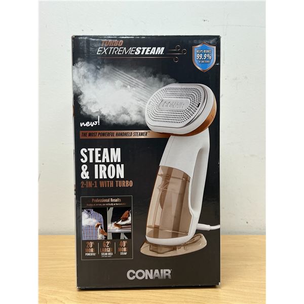 Conair Turbo Extreme Steam & Iron - appears new, see all photos