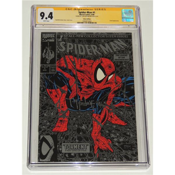 #17  CGC 9.4 SIGNED MARVEL COMICS SPIDER-MAN #1