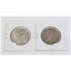 Image 2 : #22 2 UNITED STATES 1922 PEACE DOLLAR SILVER COINS