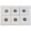 Image 2 : #33 6 UNITED STATES SILVER MERCURY DIMES 1927 1945