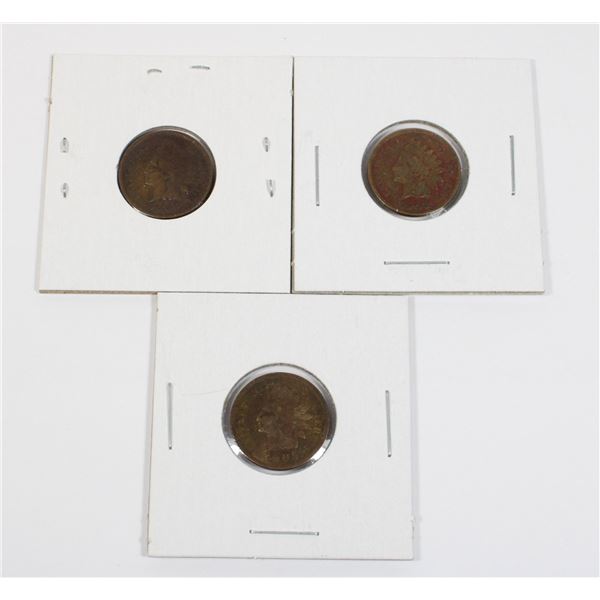 #38 1902 1905 1909 UNITED STATES INDIAN HEAD PENNY