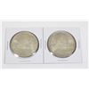 Image 1 : #46 2 1966 CANADA VOYAGUER ONE DOLLAR SILVER COINS