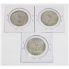 Image 2 : #57 1961 CANADA 1952 SILVER 50 CENT COIN LOT OF 3