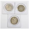 Image 1 : #61 1965 CANADA 1952 SILVER 50 CENT COIN LOT OF 3