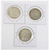 Image 2 : #61 1965 CANADA 1952 SILVER 50 CENT COIN LOT OF 3