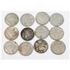 #105 LOT 12 CANADA 10 CENT SILVER DIMES 1940 -1949