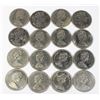 Image 2 : #114 LOT OF 15 CANADA 50 CENT HALF DOLLAR COINS