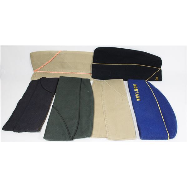 #160 UNITED STATES MILITARY WEDGE CAPS INCLUDES