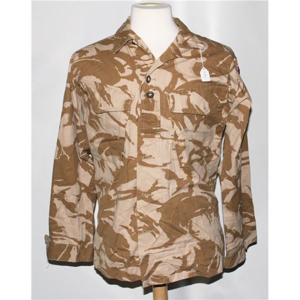 #162 BRITISH MILITARY CAMOUFLAGE TROPICAL JACKET