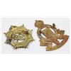 Image 2 : #178 WW2 CANADIAN CAP BADGE LOT  RCOC AND RCASC