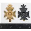 Image 1 : #183 REGINA RIFLE REGIMENT CAP BADGE CANADA LOT