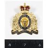 Image 1 : #193 1980S ROYAL CANADIAN MOUNTED POLICE CAP BADGE