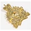 Image 2 : #194 1980S ROYAL CANADIAN MOUNTED POLICE CAP BADGE