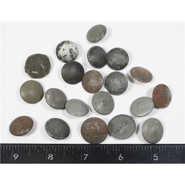#205 WW1 IMPERIAL GERMAN LOT 20 MILITARY BUTTONS