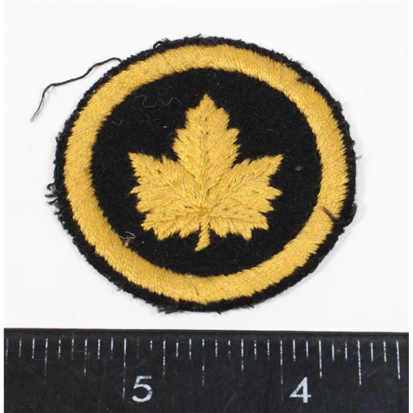 #214 WW2 CANADIAN HEADQUARTERS INSIGNIA UNIFORM