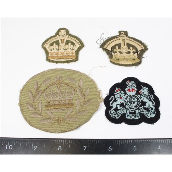 #216 WW2 BRITISH CANADA BATTLEDRESS CLOTH INSIGNIA