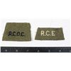 Image 1 : #220 1940'S RCE + RCOC CANADIAN INSIGNIA LOT