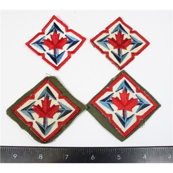 #225 LOT 4 CANADIAN FORCE MOBILE COMMAND PATCHES