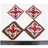 Image 1 : #225 LOT 4 CANADIAN FORCE MOBILE COMMAND PATCHES