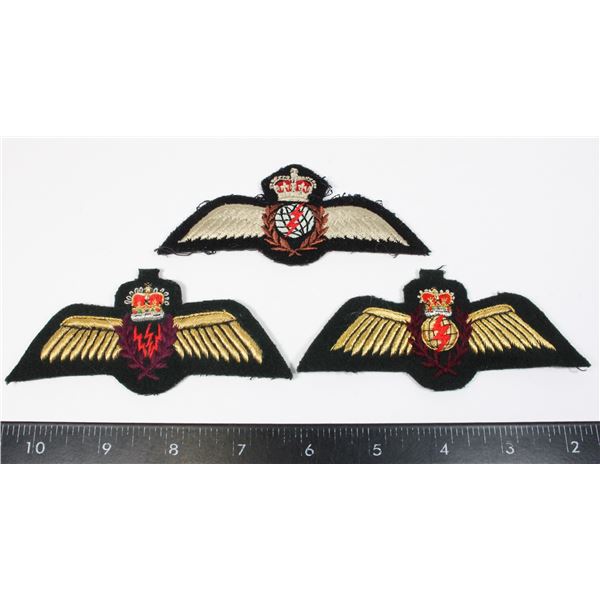 #230  LOT OF 3 RCAF WINGS INC AIRBORNE ELECTRONICS
