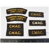 Image 1 : #234 CWAC CANADIAN WOMEN'S ARMY CORPS INSIGNIA
