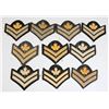 Image 2 : #246 CANADIAN MILITARY CHEVRON RANK INSIGNIA LOT