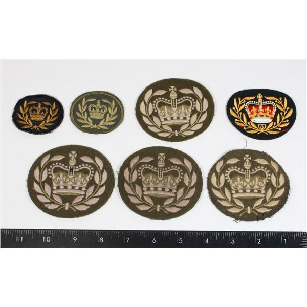 #247 CANADIAN / BRITISH WARRANT OFFICER SLEEVE