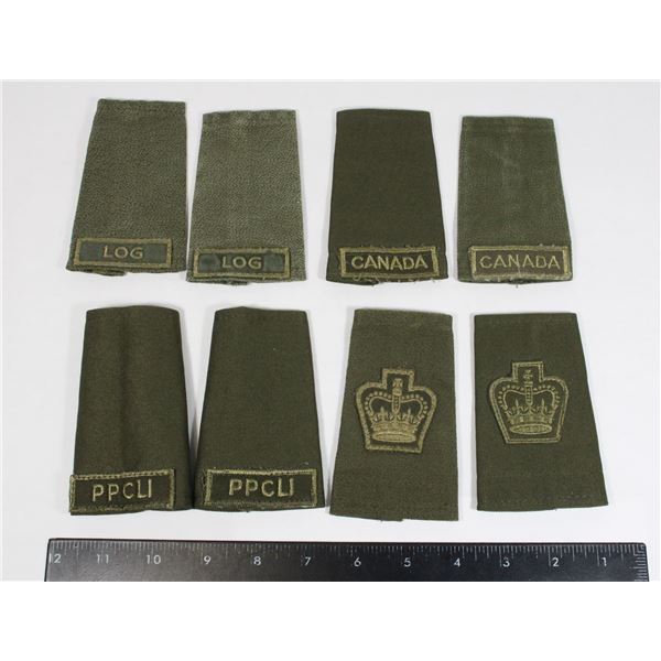 #249  CANADIAN MILITARY SHOULDER BOARDS INC PPCLI