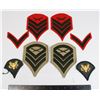 Image 1 : #251 UNITED STATES MILITARY CHEVRON RANK INSIGNIA