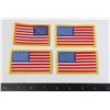 Image 1 : #254 LOT 4 UNITED STATES OF AMERICA FLAG PATCHES