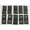 Image 2 : #255 US ARMY CAPTAIN CLOTH COLLAR INSIGNIA SUBDUED