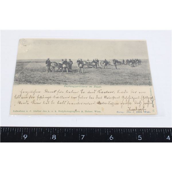#259 WW1 IMPERIAL GERMAN CORRESPONDENCE CARD