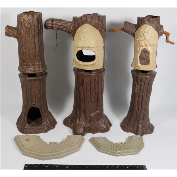 #325 1983 STAR WARS ROTJ EWOK VILLAGE PARTS PIECES