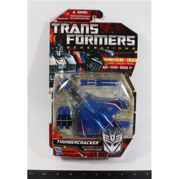 #351 TRANSFORMERS GENERATIONS THUNDERCRACKER