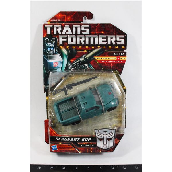 #352 TRANSFORMERS GENERATIONS SERGEANT KUP 2010