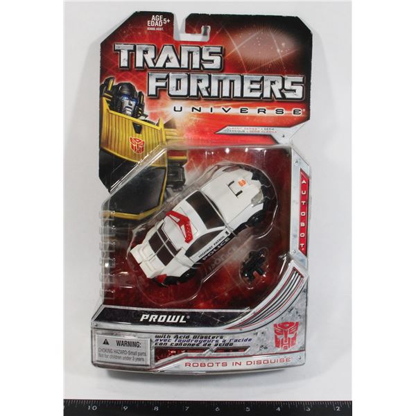 #355 TRANSFORMERS UNIVERSE PROWL AUTOBOT 2007