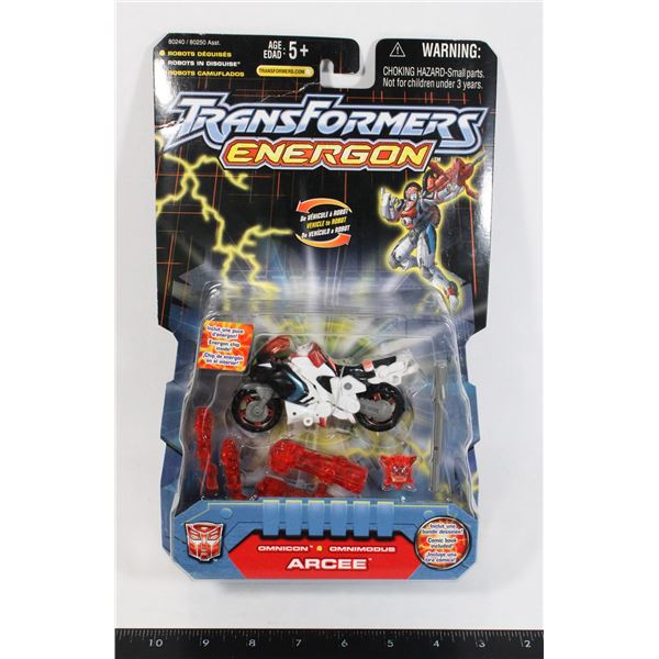 #361 TRANSFORMERS ENERGON ARCEE 2003 CARDED 2003